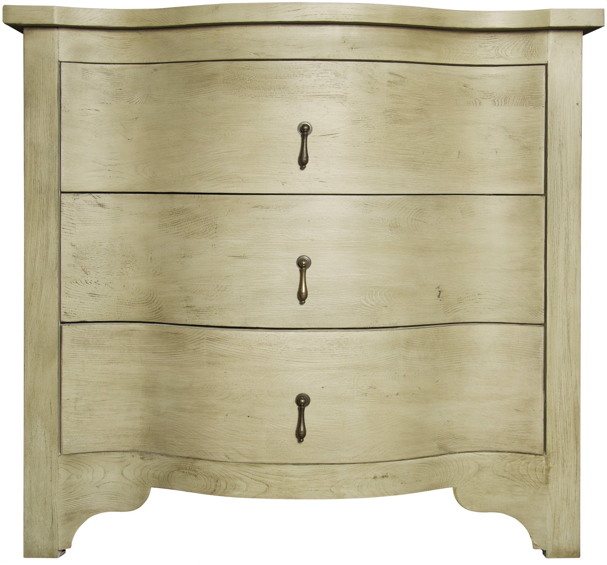 Noir Furniture Curved Front Side Table - Thumbnail 3