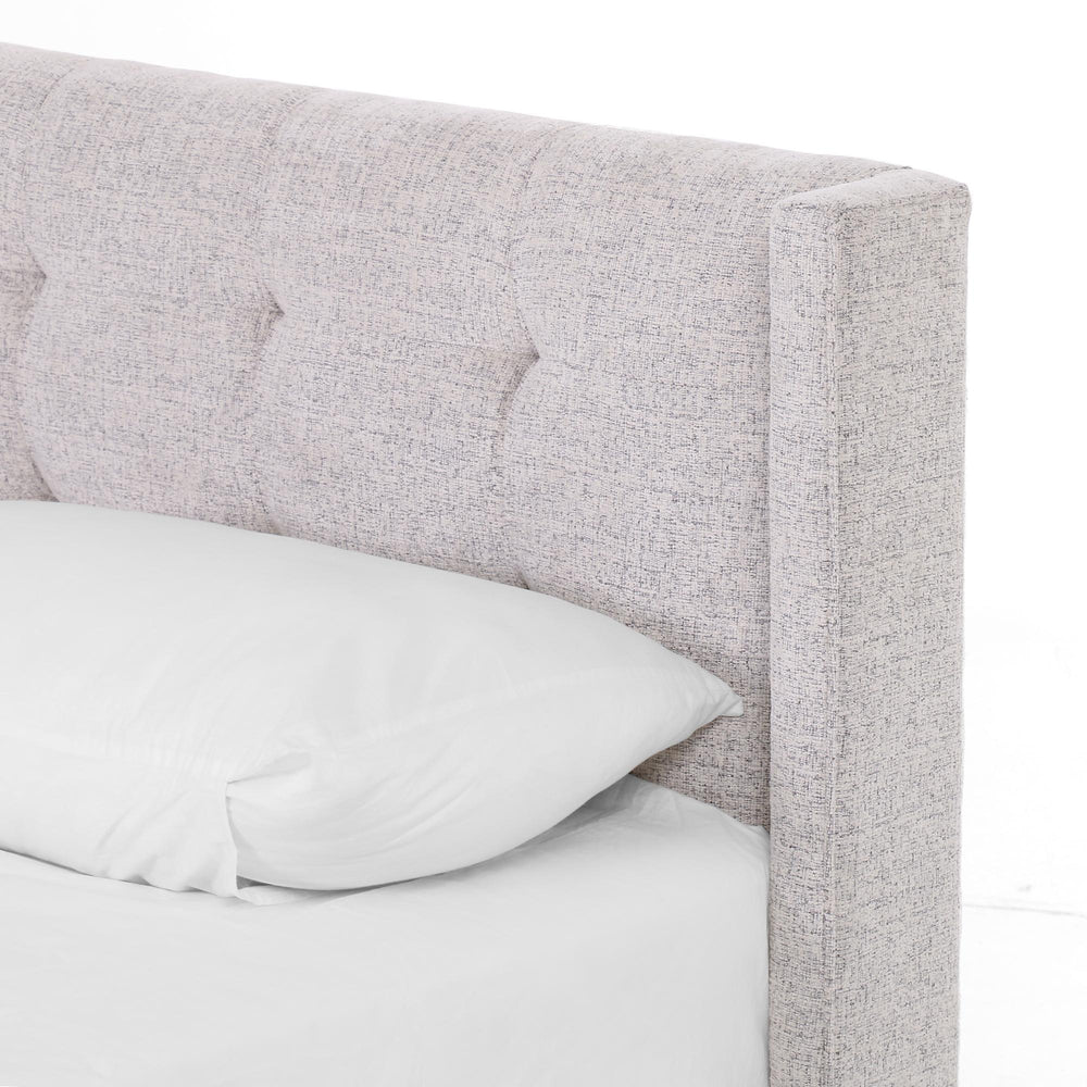 Newhall Queen Bed In Plushtone Linen