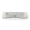 Stevie 5Pc Laf Sectional Sofa In Ivory