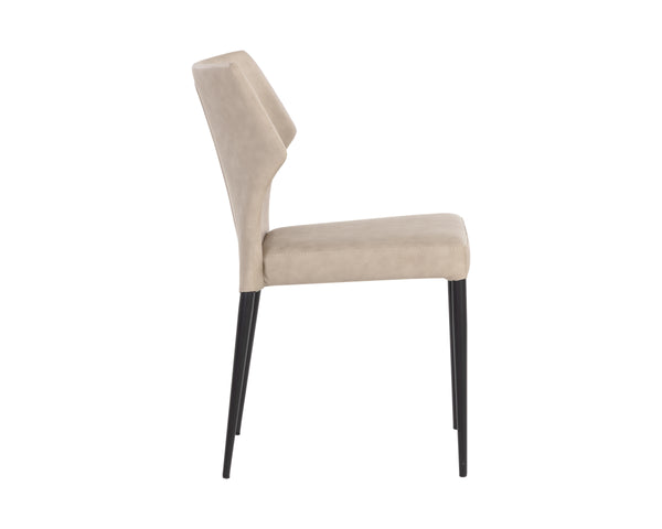 JAMES STACKABLE DINING CHAIR - BOUNCE STONE