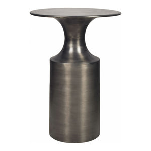 Moe's Rassa Accent Table in Polished Zinc
