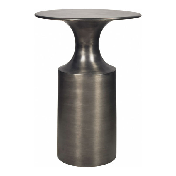 Moe's Rassa Accent Table in Polished Zinc