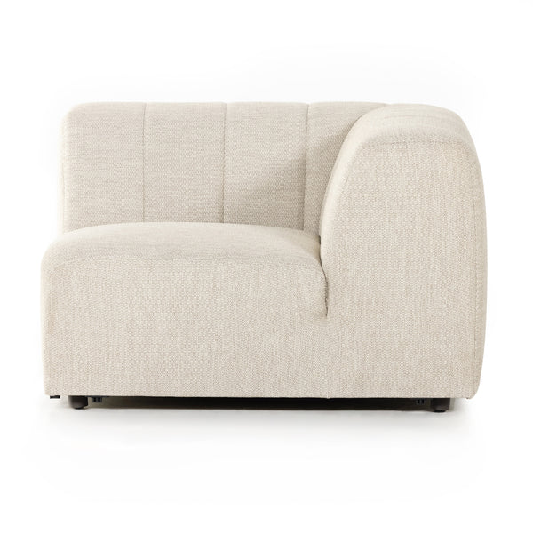 Gwen Outdoor Corner Piece In Faye Sand