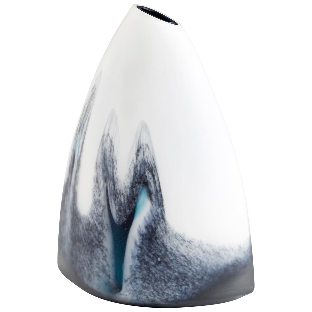 Large Mystic Falls Vase in Blue and White