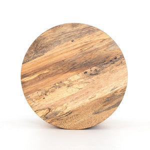 Hudson Round End Table-Spalted Primavera