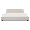 Moe's Beau Storage Bed in Light Grey