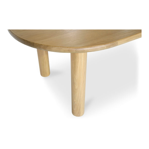 Moe's Milo Small Dining Table in Natural Oak
