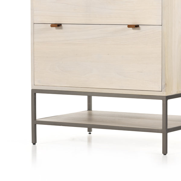 Trey Modular Filing Cabinet In Dove Poplar