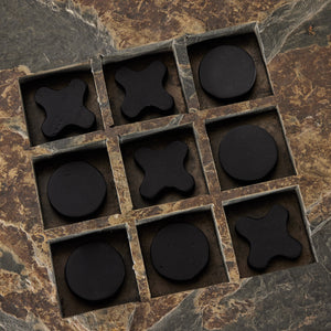Stone Tic Tac Toe In Grey Stone