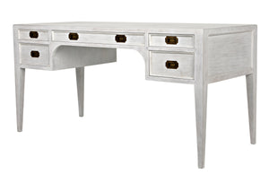 Africa Desk, White Wash