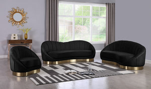 Jesse Chaise In Black Velvet