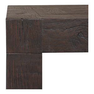 Moe's Evander Rustic Brown Side Table