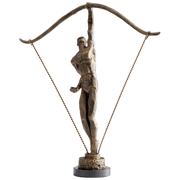 Bowman Sculpture In Natural Iron