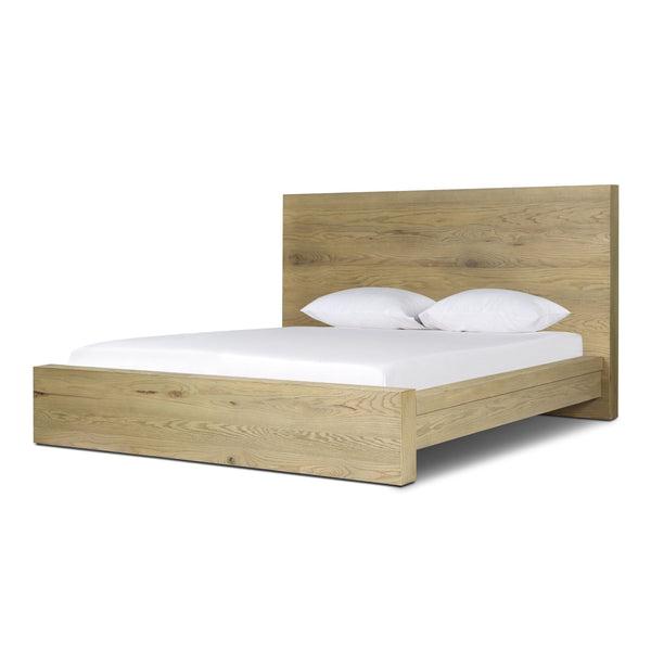 Torrington King Bed - Sandy Oak Resawn