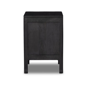 Sydney Nightstand - Black Wash