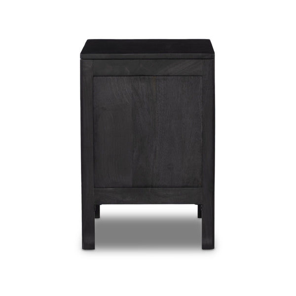 Sydney Nightstand - Black Wash