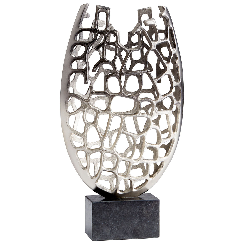 Blossoming Laurel Sculpture In Nickel