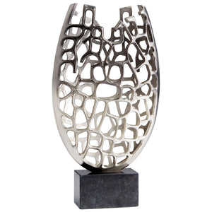 Blossoming Laurel Sculpture In Nickel