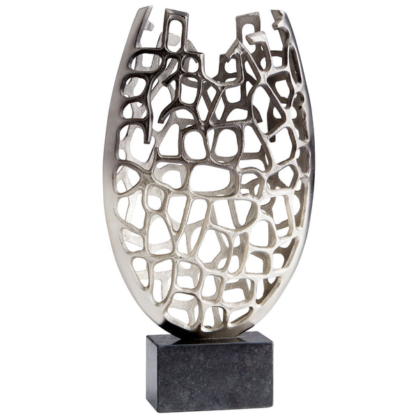 Blossoming Laurel Sculpture In Nickel