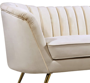 Josefina Chair In Cream Velvet