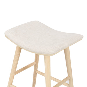 Union Saddle Stool In Essence Natural In Count