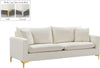 Lucy Sofa In Cream Velvet