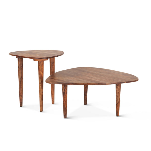 Salem 37" Sheesham Wood Coffee Table, Natural