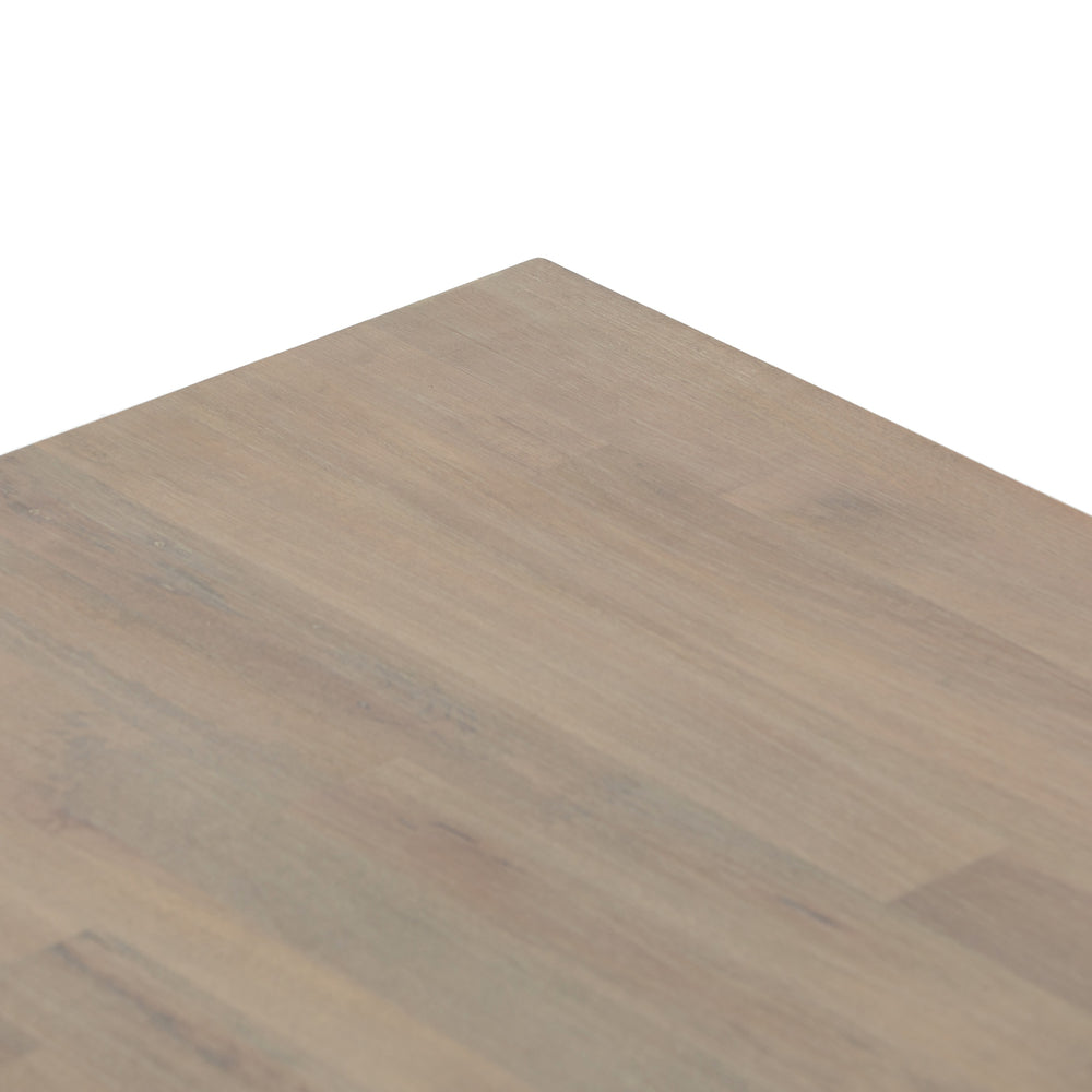 Clarita Dining Table In White Wash Mango