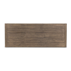 Warby Desk in Worn Oak Veneer