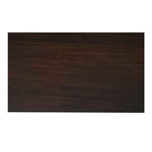 Vivian Queen Bed Dark Brown with Turned Detailing