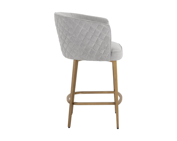 CORNELLA COUNTER STOOL - POLO CLUB STONE