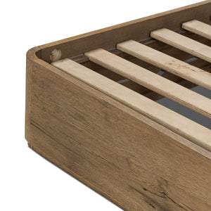 Maeve Queen Bed - Laken Taupe