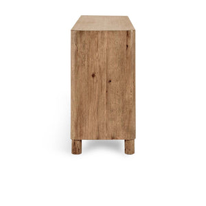 Orlando Solid Wood 4Dr Buffet with Oak Veneer