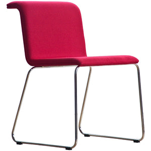 beaver contemporary chair in wool