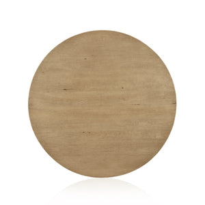 Mesa Large Round Coffee Table In Lght Brshd