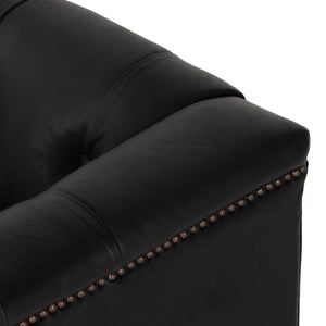 Maxx Swivel Chair In Heirloom Black