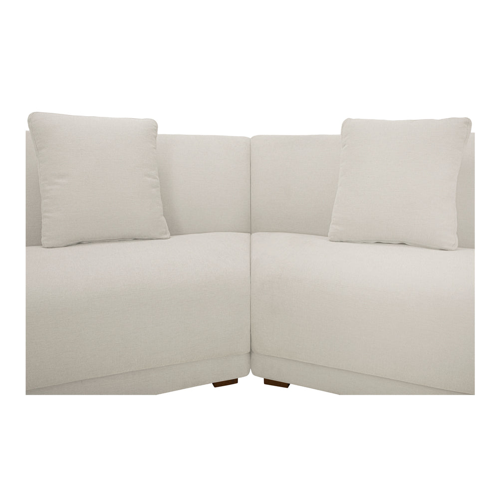 Fraser 4 Piece Modular Sectional in Off White
