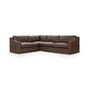 Kipton 2-Piece Sectional Sofa in El Paso-Brown