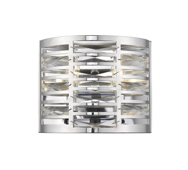 Cronise 2 Light Wall Sconce in Chrome Finish