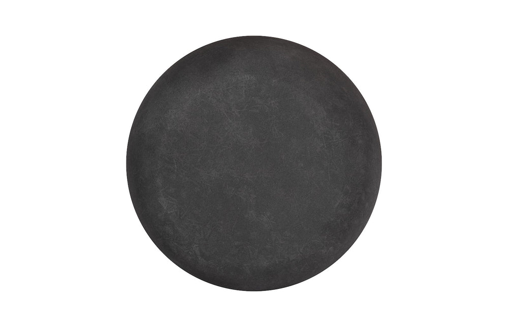 River Stone Side Table, Charcoal Stone
