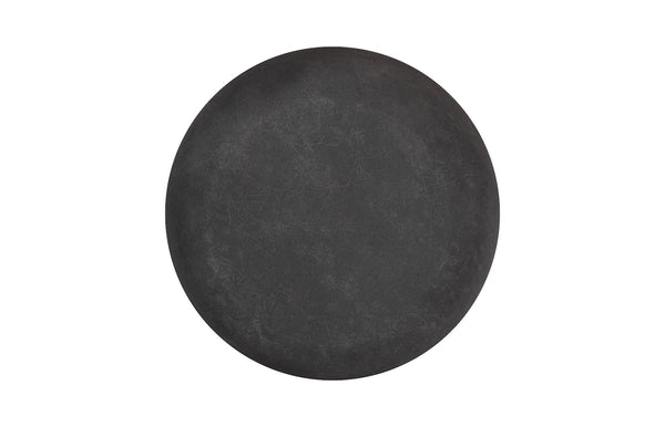 River Stone Side Table, Charcoal Stone