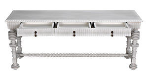 Portuguese Console, White Wash