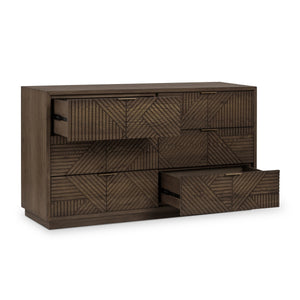 Santa Clara Solid Wood 6Dwr Dresser