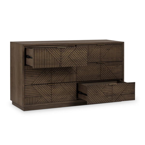 Santa Clara Solid Wood 6Dwr Dresser