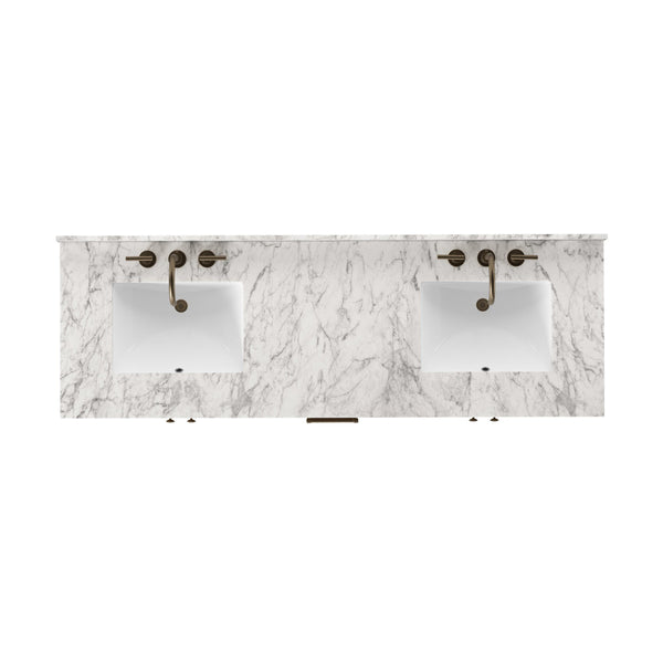 Anthem Double Vanity - Washed Natural Veneer