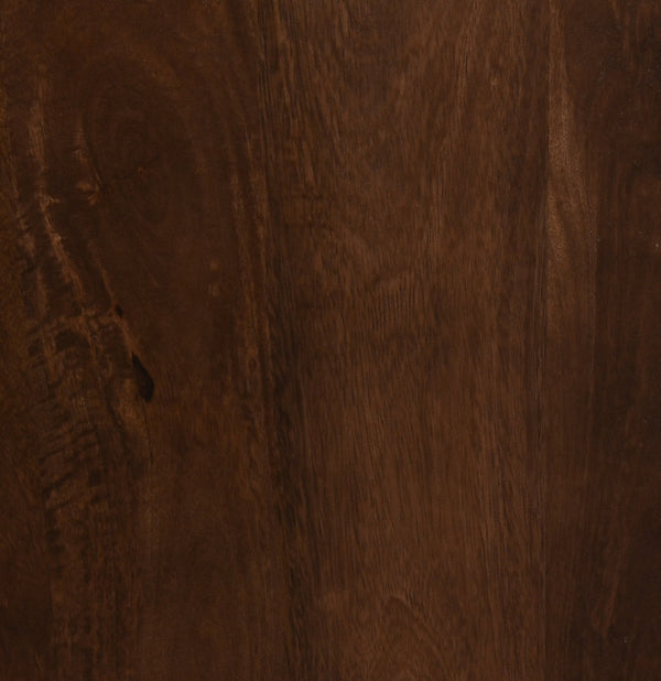 Sydney Solid Mango Wood Bookcase - Bark Brown