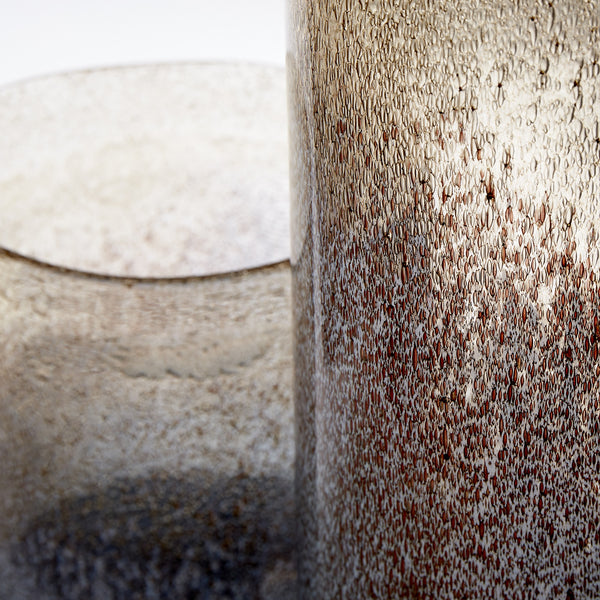 Triton Vase in Blue//Gold Dust
