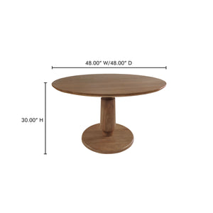 Moe's Clark Dining Table with Beveled Edge