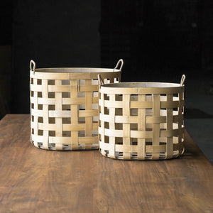 Haida Oval Basket Set of 2