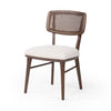 Beacon Dining Chair In Hockney Linen